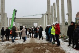 Pressetermin grüner Beton Neues Werk Cottbus