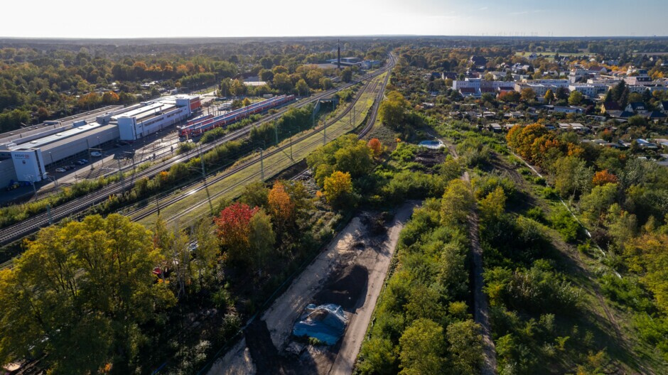 Westliches Baufeld - Neues Werk Cottbus (Stand November 2022)