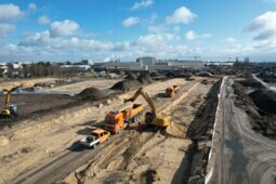 Westliches Baufeld - Neues Werk Cottbus (Stand März 2023)