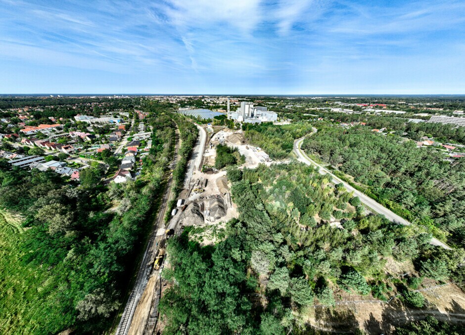 Baumaßnahmen am HKW-Gelände (Stand: August 2024)