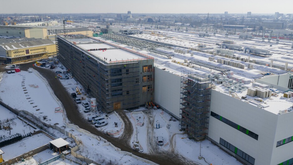 Sozialgebäude - Halle 1