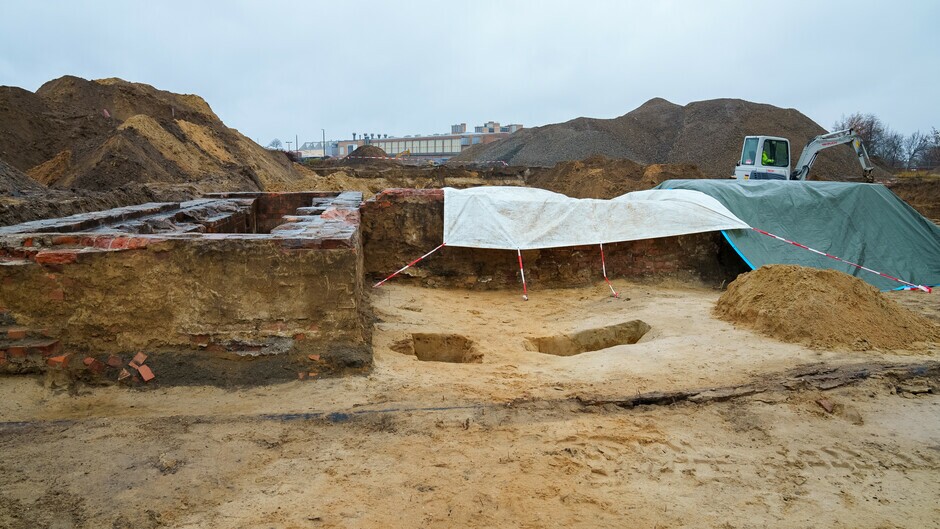 Archäologische Untersuchung in Cottbus Archäologische Untersuchung in Cottbus