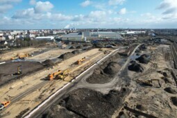 Westliches Baufeld - Neues Werk Cottbus (Stand März 2023)