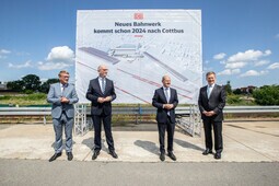 Neues Bahnwerk in Cottbus: Vorstellung der nächsten Schritte